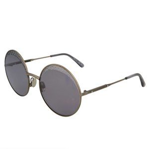 Bottega Veneta Women's Grey and Bronze Metal Sunglasses!